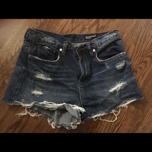 Jean shorts fun and flirty
